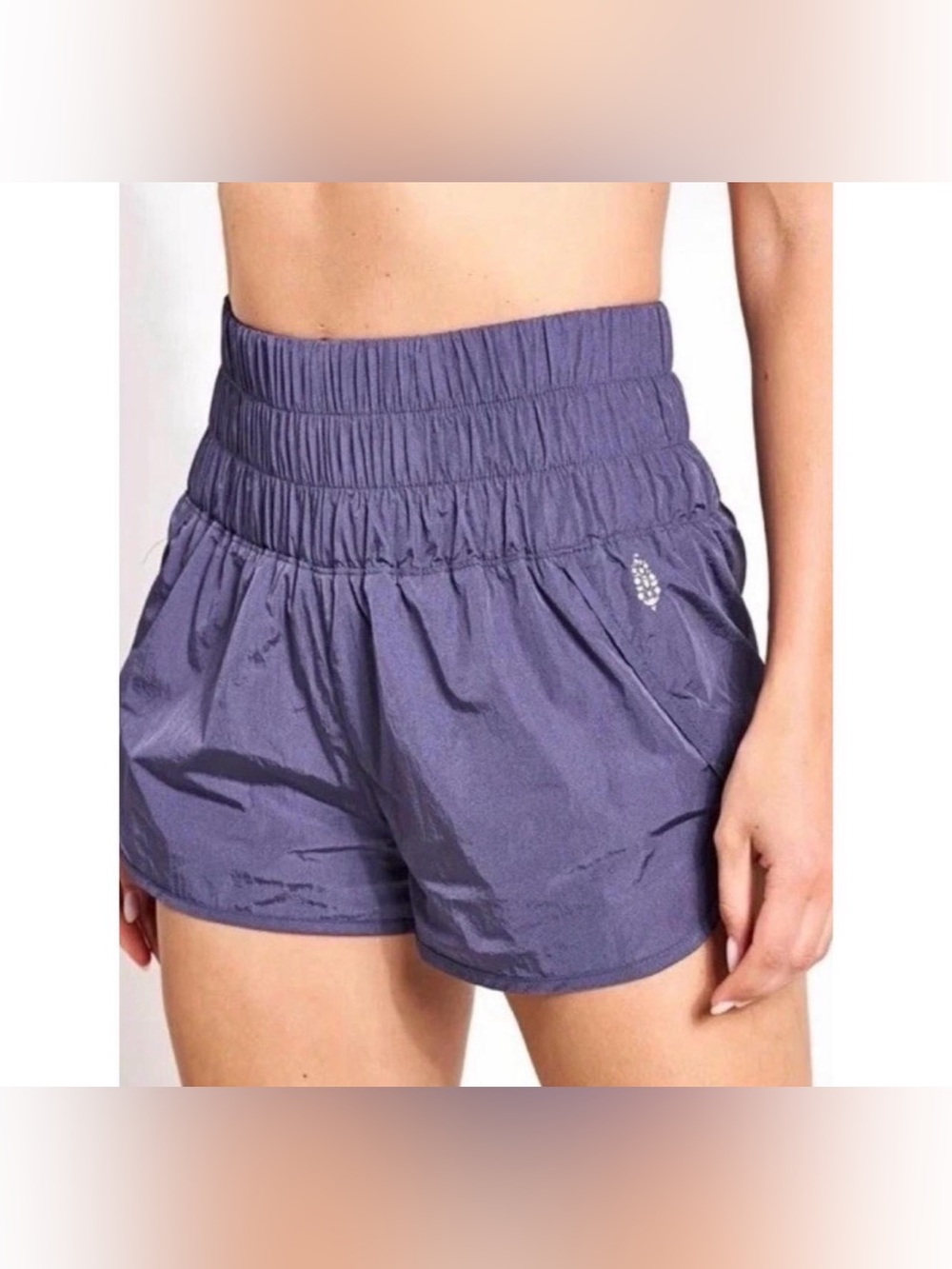 Free People High-Rise Running Shorts